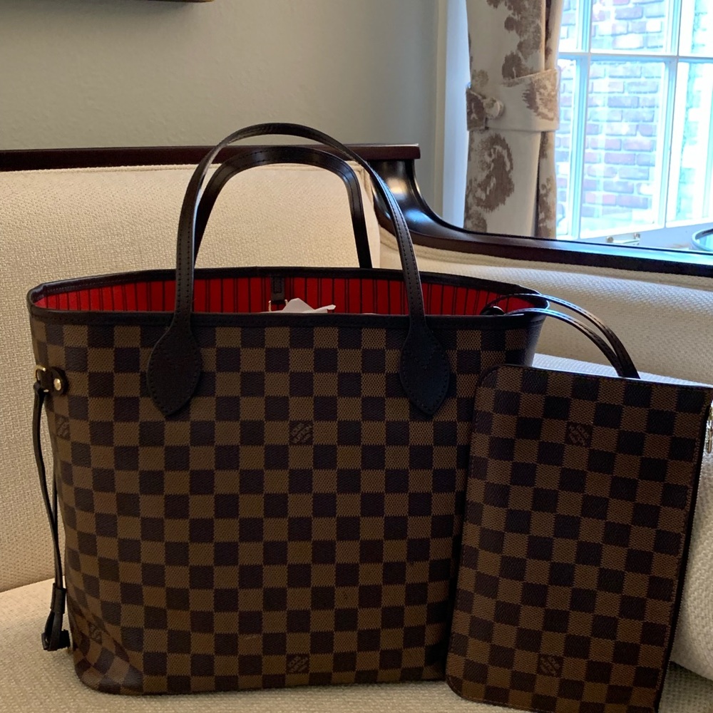 Louis Vuitton neverfull MM Damier Ebene